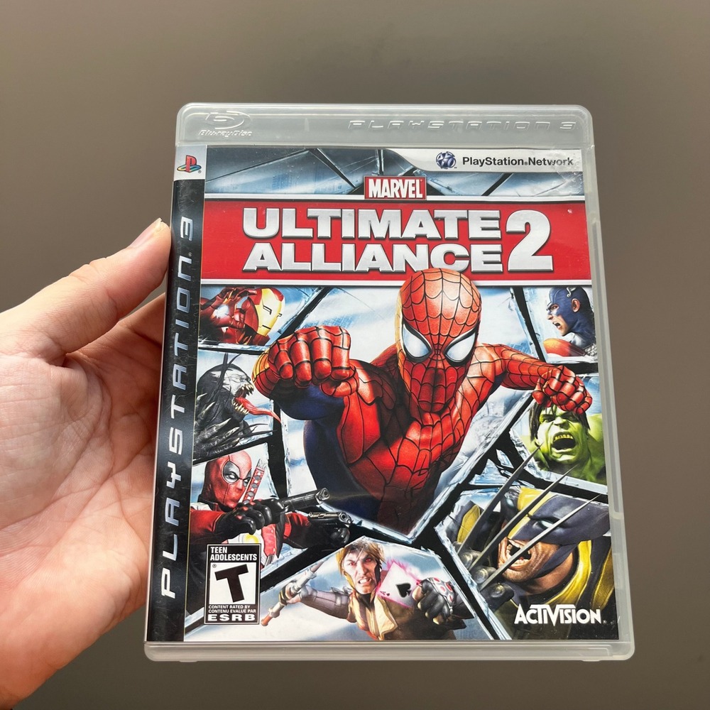 Marvel Ultimate Alliance 2 Sony PlayStation 3 PS3 Activision 2009 BLUS-30294L